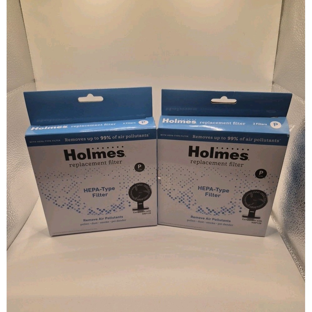 Holmes HEPA-Type Replacement Filter P 2-Pack HAP120 Air Purifier White New